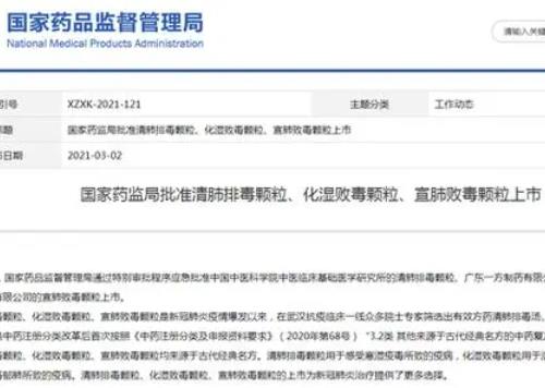 治疗COVID-19新型冠状病毒肺炎的中药方"宣肺败毒方"处方组成及方解