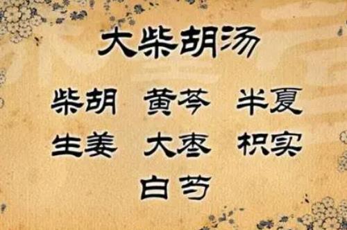 大柴胡汤治疗胁痛方解