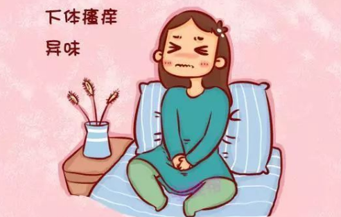 女生下面长痘痒疼瘙痒图片