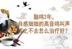 武汉脑科医院专家门诊向贤德教授：脑鸣2年，自感细细的高音鸣叫声挥之不