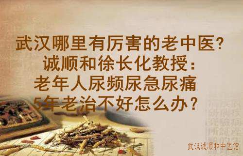 武汉哪里有厉害的老中医?诚顺和徐长化教授：老年人尿频尿急尿痛5年老治不好怎么办？