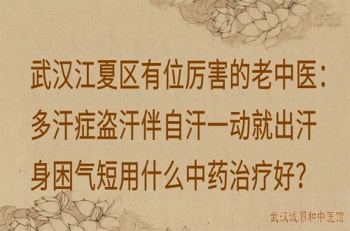 武汉江夏区有位厉害的老中医：多汗症盗汗伴自汗一动就出汗身困气短用什么中药治疗好？