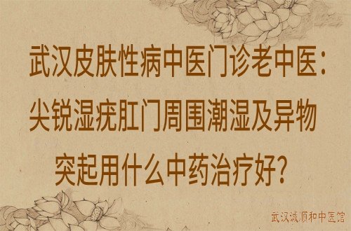 武汉皮肤性病中医门诊老中医：尖锐湿疣肛门周围潮湿及异物突起用什么中药治疗好？