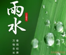 <b>今日雨水｜顺风顺水，风调雨顺！雨水养肝补脾咳嗽少，春捂严防倒春寒！</b>