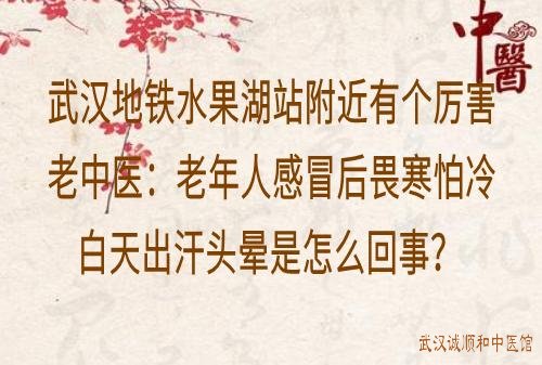 武汉地铁水果湖站附近有个厉害老中医:老年人感冒后畏寒怕冷白天出汗头晕是怎么回事?